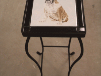 English-bulldog-tile-table-top