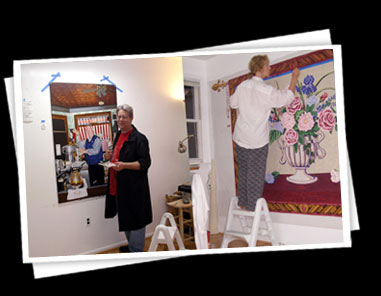 Artists Painting Murals 