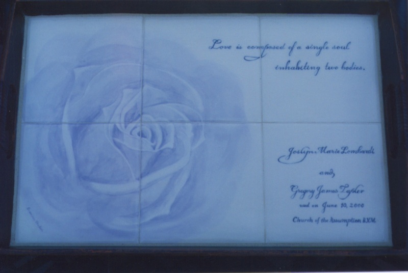 Rose invitation