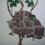 detail-of-hydrangea-and-wall