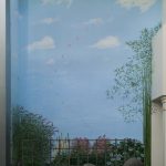 healing-consciousness-garden-mural-cancer-ribbon-mural