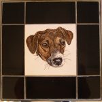 russel-terrier-tile-table