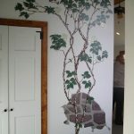 vine-hydrangea-with-stone-wall